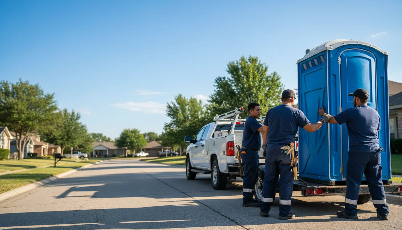 Portable Toilet Rental in Richland, MI near me